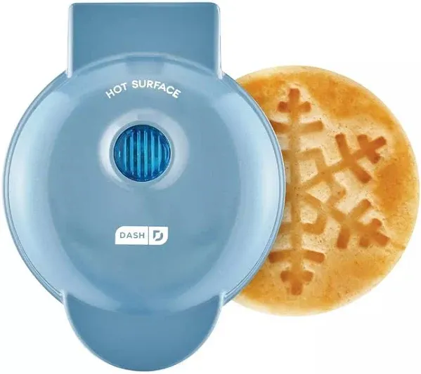 Dash Snowflake Mini Waffle Maker