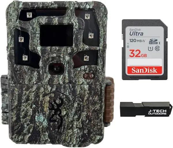 Browning Strike Force Pro X Full HS Trail Camera with 32GB SD Card Bundle