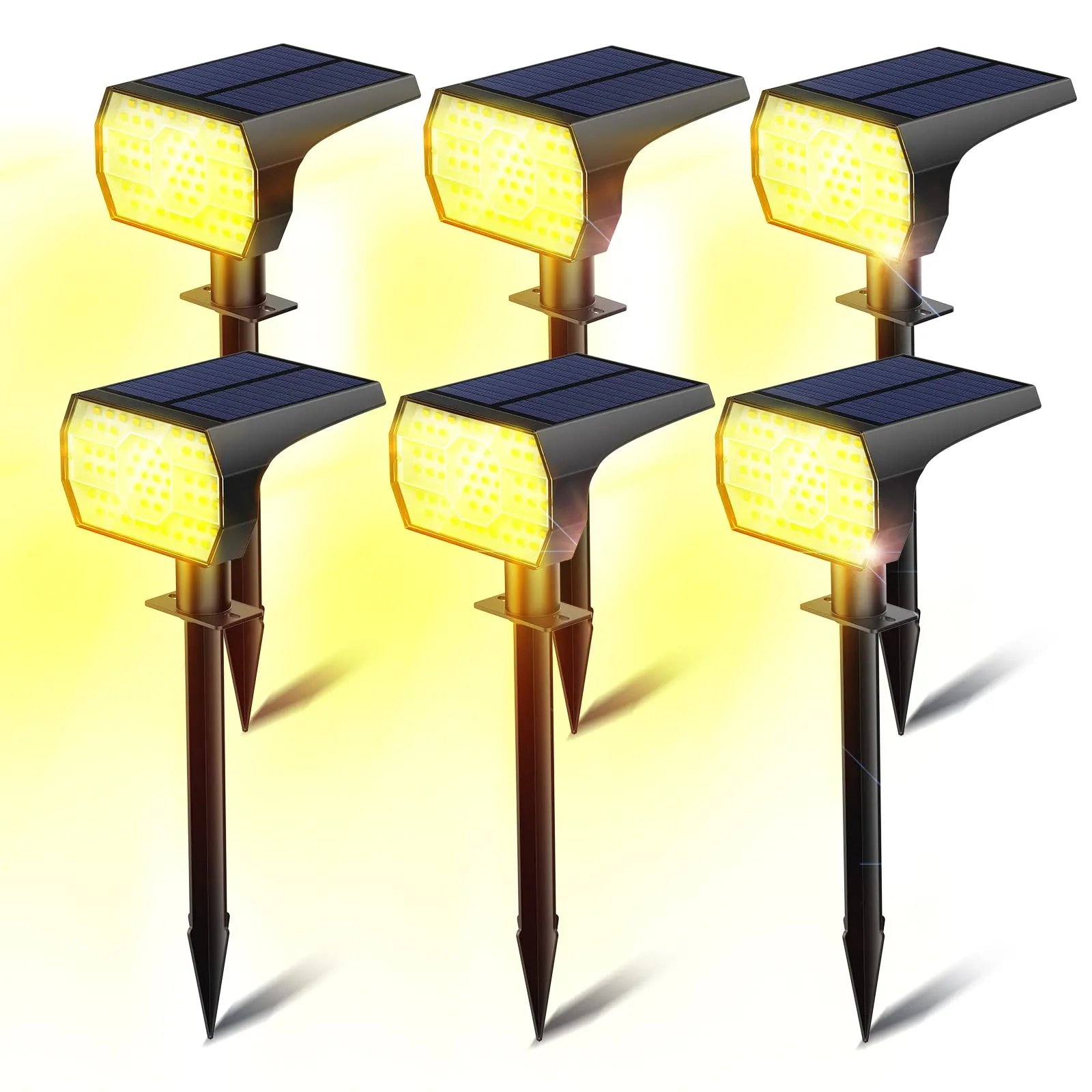 Kaxiida Solar Lights Outdoor Waterproof