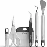 NEW CRICUT BASIC TOOL SET SPATULA, WEEDER, SCRAPER, SCISSORS, TWEEZERS Crafts