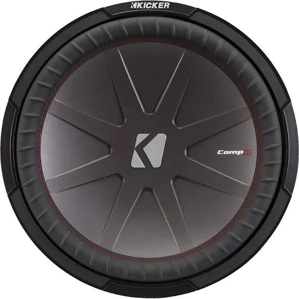 KICKER 48CWR104 CompR 10"(25cm) Subwoofer, DVC, 4-ohm, 400 Watts RMS, 800 Watts Peak, RoHS Compliant