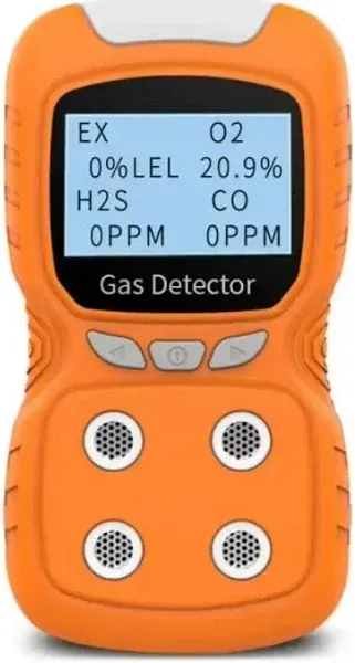 Portable Multi Gas Detector 4 Gas Analyzer Monitor With Micro Clip (h2s O2 Co Lel(ex)) 4 Compound Gas Detector - Buy Gas Monitor,Multi Gas Detector,4 Gases Analyzer Product on Alibaba.com