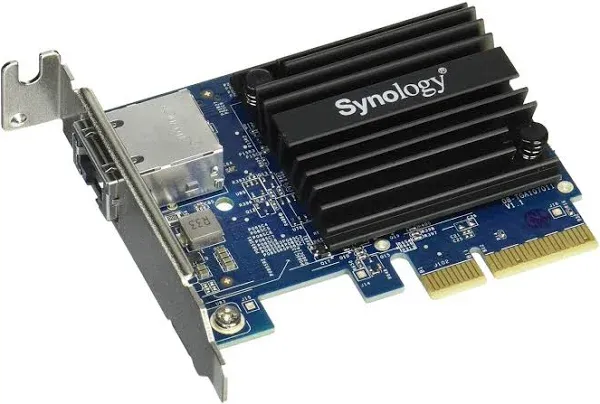 Synology E10G18-T1 10GB NW CARD W 10GBASE-T PORTS, Black/Blue