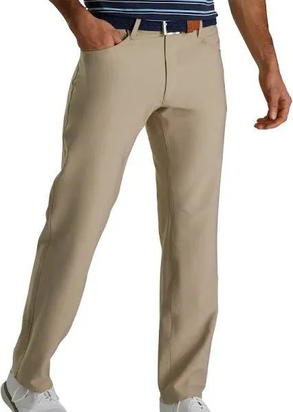 FootJoy Golf Pants Performance Gray Chino Athletic Slimmer Fit Men&#x27;s 30x30 New