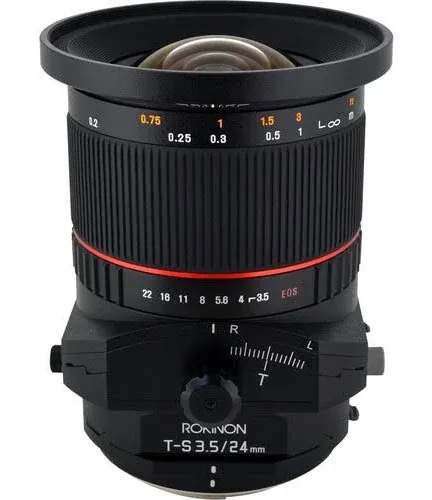 Rokinon TSL24M-C 24mm f/3.5 Tilt Shift Fixed Lens for Canon