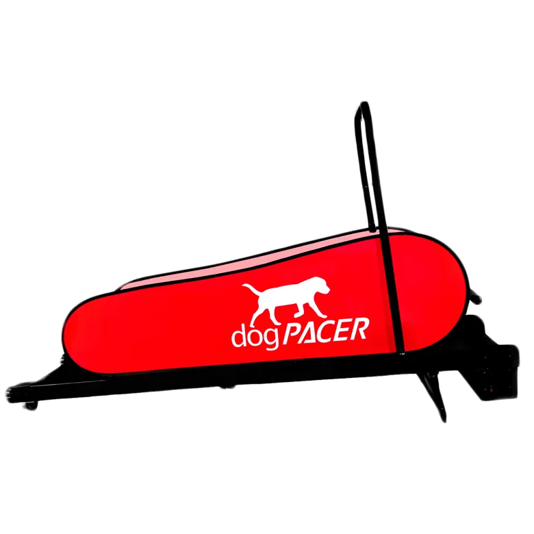 LF 3.1 Full Size Dog Pacer Treadmill, Black and Red, Model Number: 91641