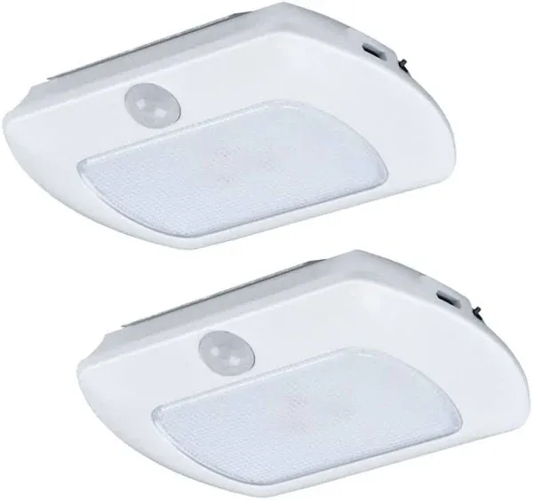 Good Earth Lighting LED White Battery Operated Puck Light - 2 Pack