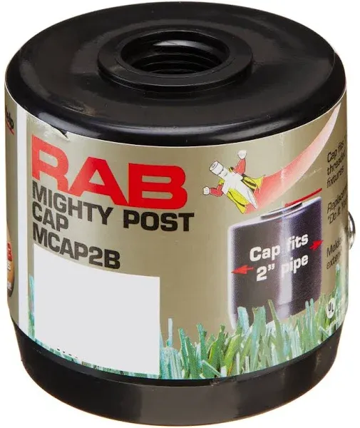 RAB Mighty Cap 2" Fits 2 3/8"OD Pipe