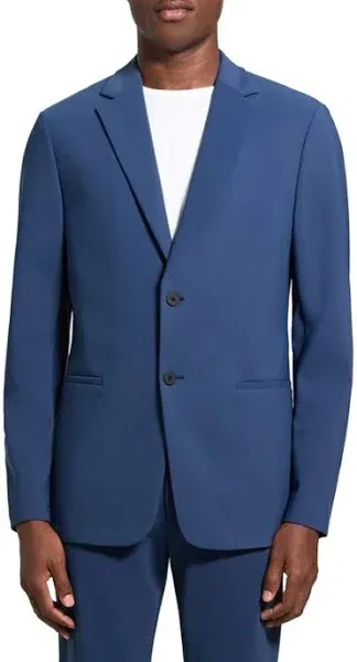 Clinton Blazer in Precision Point Deep Atlantic - Theory Men