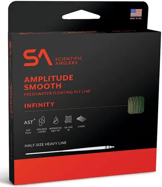 Scientific Anglers Amplitude Smooth Infinity Optic Green - All Sizes