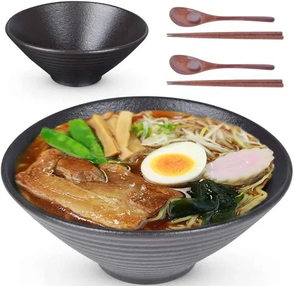 Lareina Ceramic Japanese Ramen Bowls