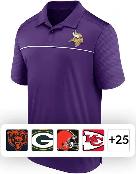 NFL Men's Minnesota Vikings Polo