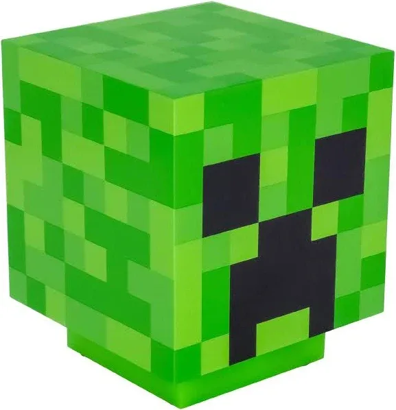 Minecraft Creeper Light W/Sound Table Desk Lamp ***BRAND NEW*** LAST ONE***