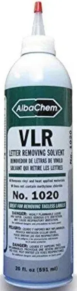 AlbaChem VLR Heat Transfer Vinyl Letter Remover