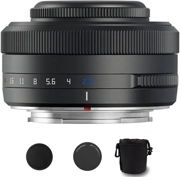 TTartisan 27mm F2.8 Auto Focus APS-C Lens for Sony E Fuji Nikon Z Mount Cameras