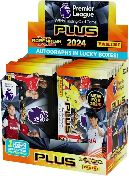 Panini Premier League 2024 Adrenalyn XL Plus x50 Packs, Mixed