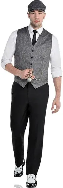 Party City Men's Roaring 20s Dapper Man Halloween Costume