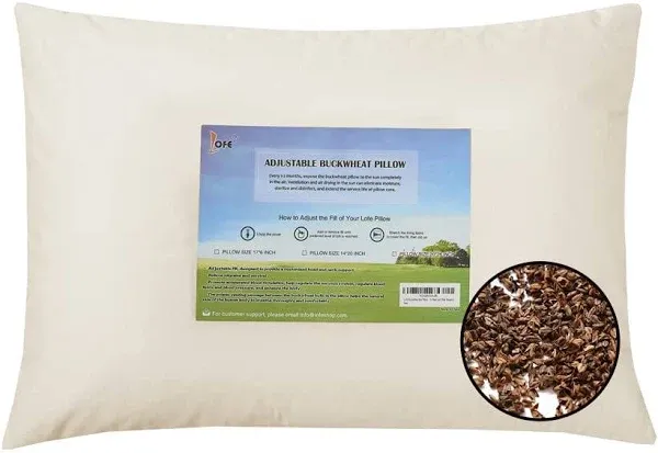 Lofe Organic Buckwheat Pillow