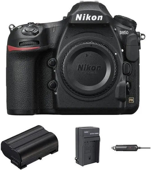 Nikon D850 DSLR Camera with Nikon 70-200mm f/2.8 Lens