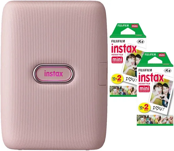 Instax Mini Link Printer - Dusky Pink