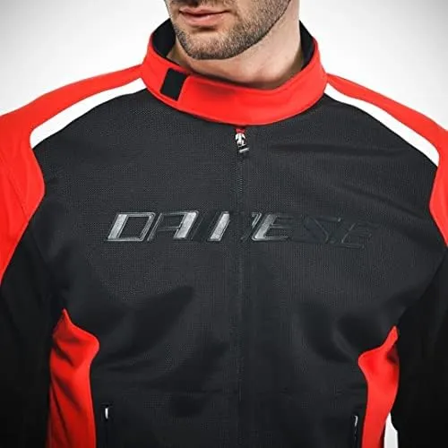 Dainese Hydraflux 2 Air D-Dry Jacket Black/Red 50 Summer Motorcycle Jacket