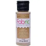 Plaid Fabric Creations Soft Fabric Ink - Metallic Gold, 2 oz