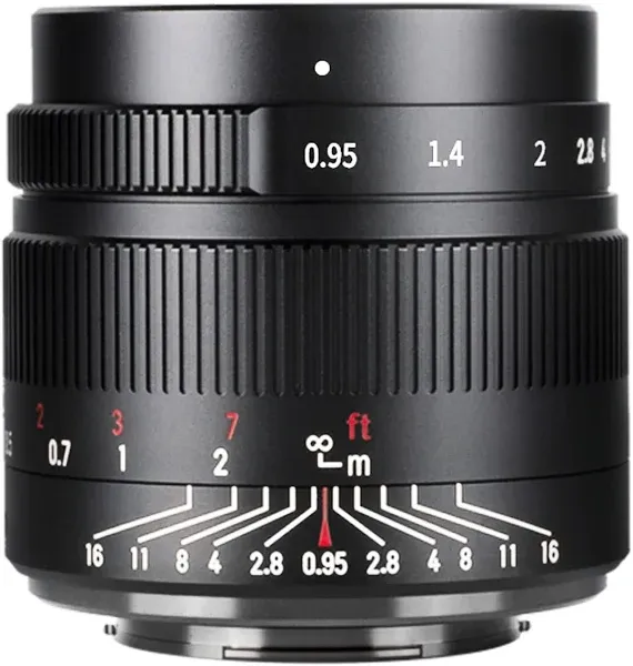 7Artisans 35mm F0.95 APS-C Manual Focus Lens For Canon EOS-R Mount