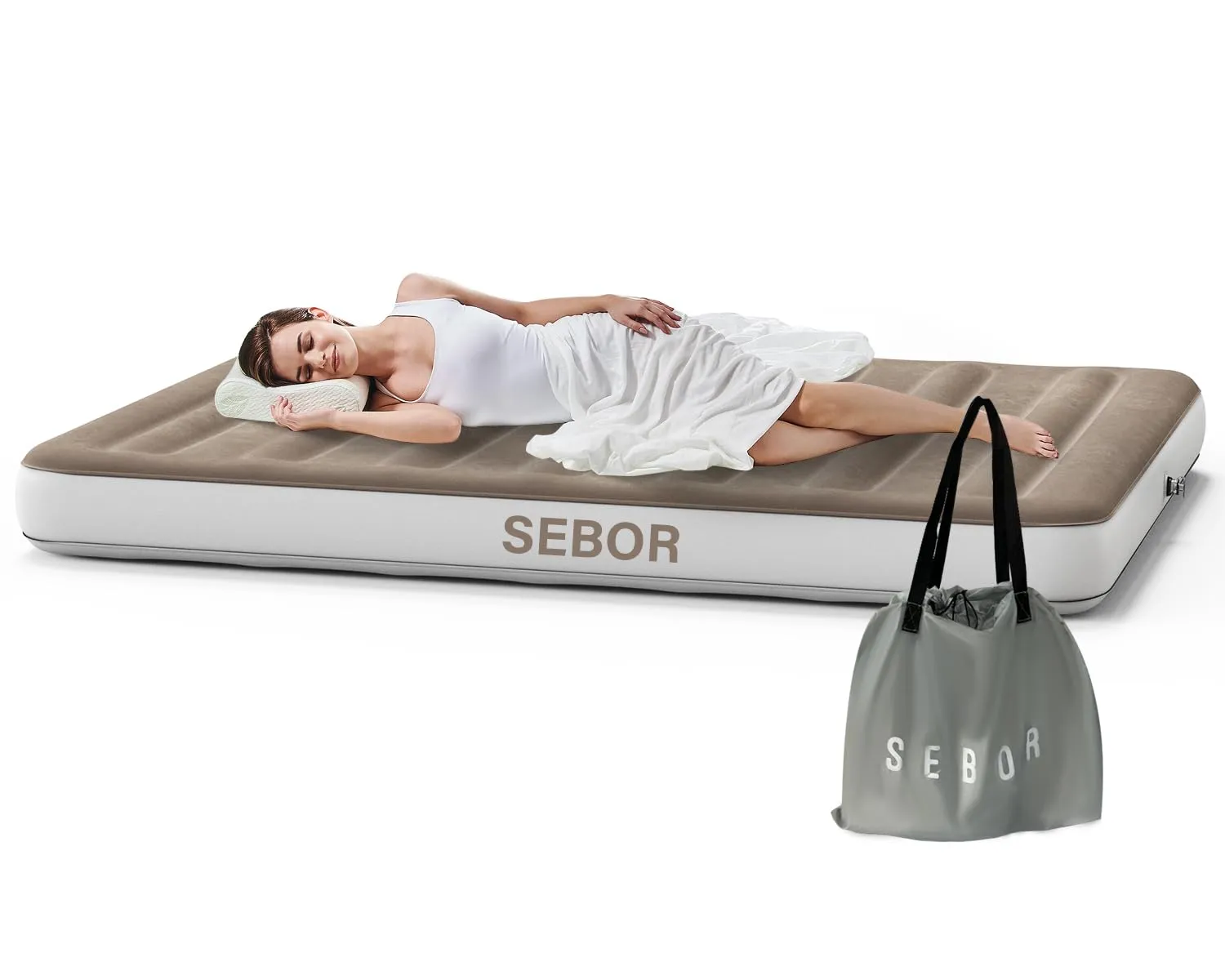 Sebor Camping Air Mattress X-Long Twin