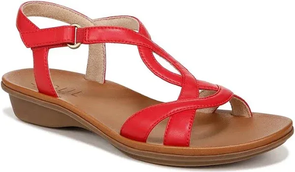 Naturalizer women's Solo Ankle Strap Casual Sandal Flat