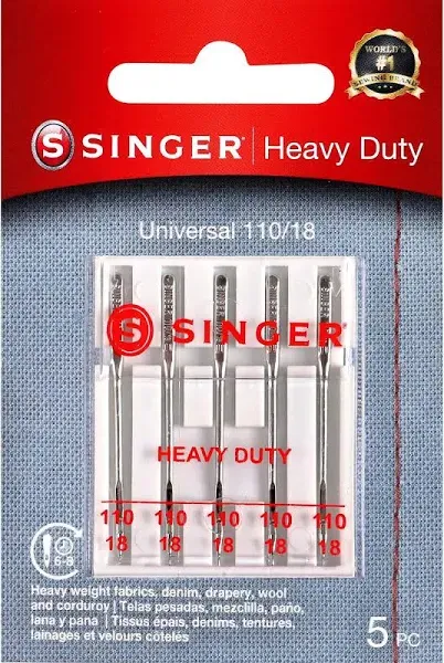 SINGER 04734 Sewing Machine Needles, 5-Count