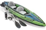 Intex Challenger K2 2 Person Inflatable Kayak + Pump &amp; Oars 🚚 1 Day Postage* 🚚