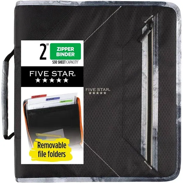 Five Star Zipper Binder