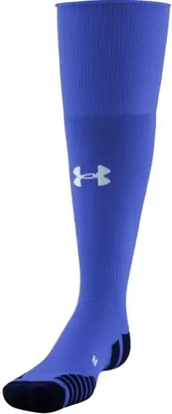 Under Armour, UA Soccer Over the Calf Sock White Mens Size 8.5-13