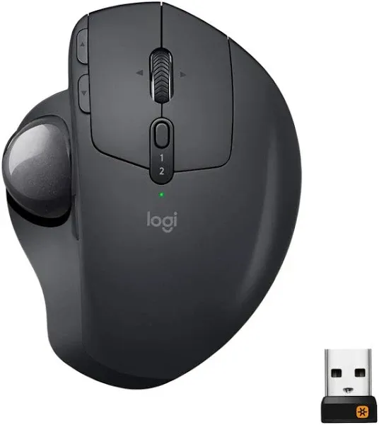 Logitech MX ERGO Plus Wireless Trackball Mouse 910-005178