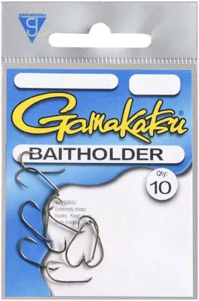 Gamakatsu Baitholder Hooks NS Black | Size 1