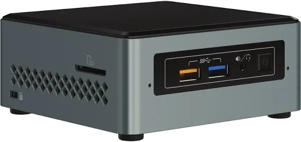 Intel Nuc NUC6CAYH - Intel Celeron J3455 @1.50Ghz, 4GB RAM, 60GB SSD Win 10 QTY!