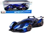 Maisto Lambo 1/18 V12 Vision Gran Turismo Diecast Model Car 31454 Blue