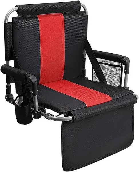 MF Studio Folding Stadium Chair with Back Arm Rest