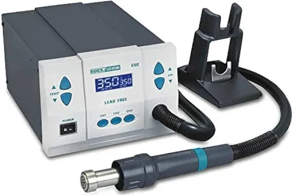 Quick 861DW Digital SMD Soldering Station Intelligent Hot air Lead-Free 1000W Digital Rework Station