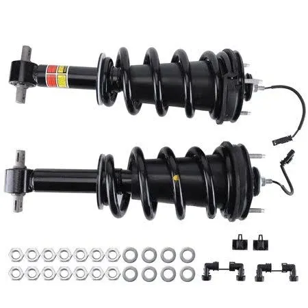 Pair Front Loaded Quick Struts Magnetic Ride Compatible with Cadillac Escalade Chevy Silverado Suburban Tahoe GMC Sierra Yukon 2014-2019 84176631