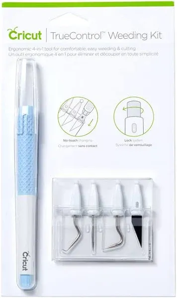 Cricut TrueControl Weeding Kit  (Blue) 2007803 -NEW