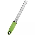 Afralia™ Stainless Steel Zester Grater with Brush - Sharp Non-Slip Handle