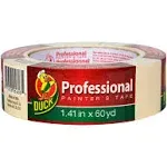 Duck Professional 1.41 in. W X 60 yd L Beige Medium Strength Painter's Tape 1 pk