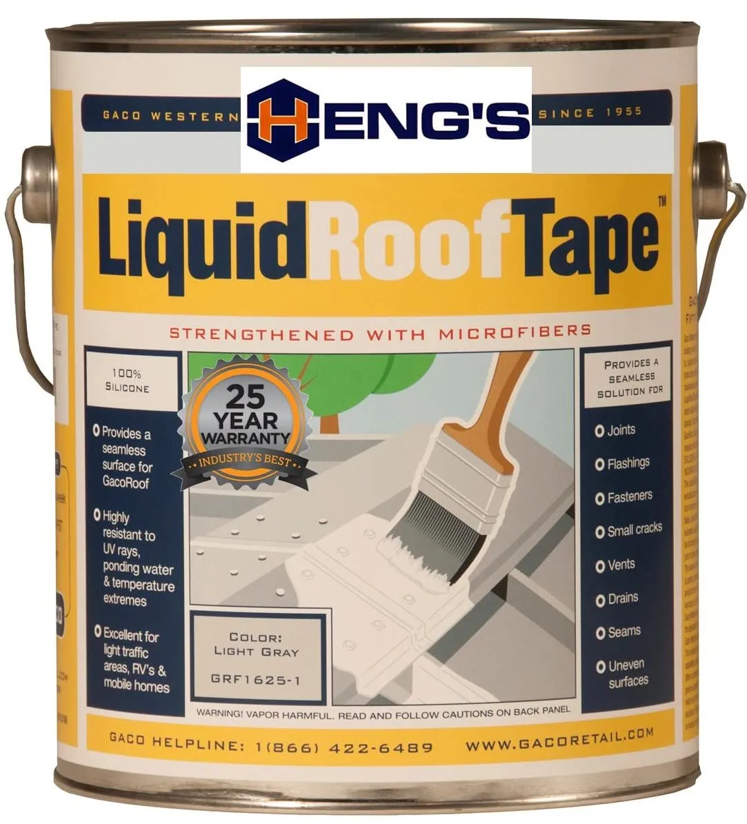 Gaco Flex Liquid Roof Tape