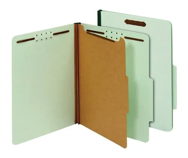 Office Depot 100% Recycled Classification Folders