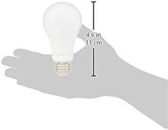 Amazon Basics A19 Led Light Bulb 100 Watt Equivalent Energy Efficient 15w