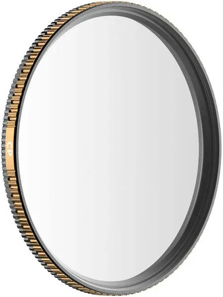 PolarPro - Quartzline - Circular Polarizer Filter - 67 mm - polarising filter - Cinema Series - Brass Frame - Anti-scratch / anti-oil / hydrophobic coatings