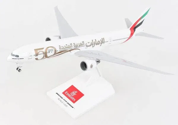 Skymarks Daron Emirates 777-300ER 1/200 w/Gear 50th Anniversary SKR1099