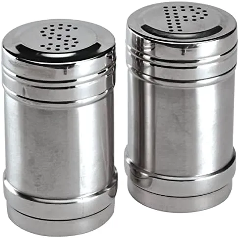 Stainless Steel Salt &amp; Pepper Set