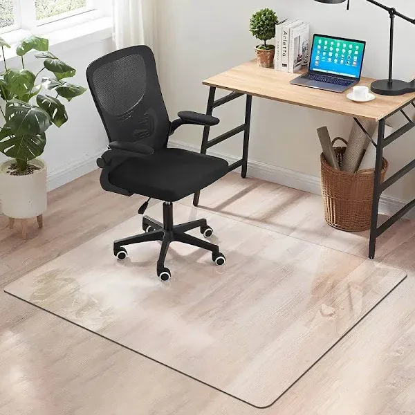 100pointONE Crystal Clear Office Chair Mat